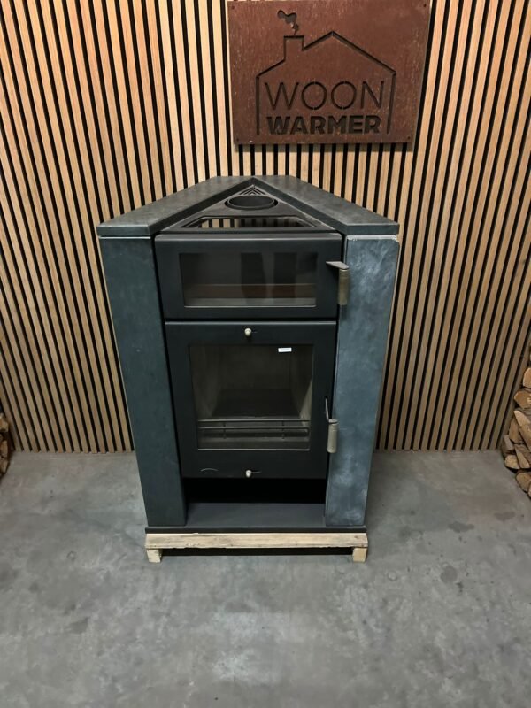 Houtkachel met speksteen Fireplace Cleveland