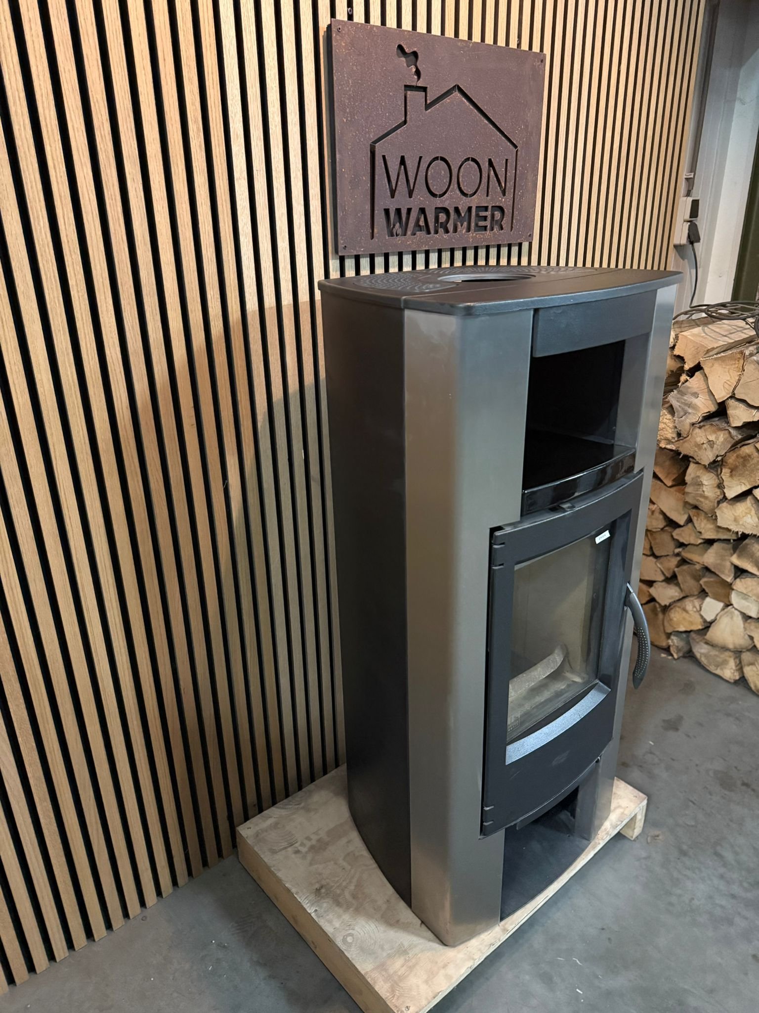 Robuuste houtkachel met nieuw binnenwerk - Afbeelding 3