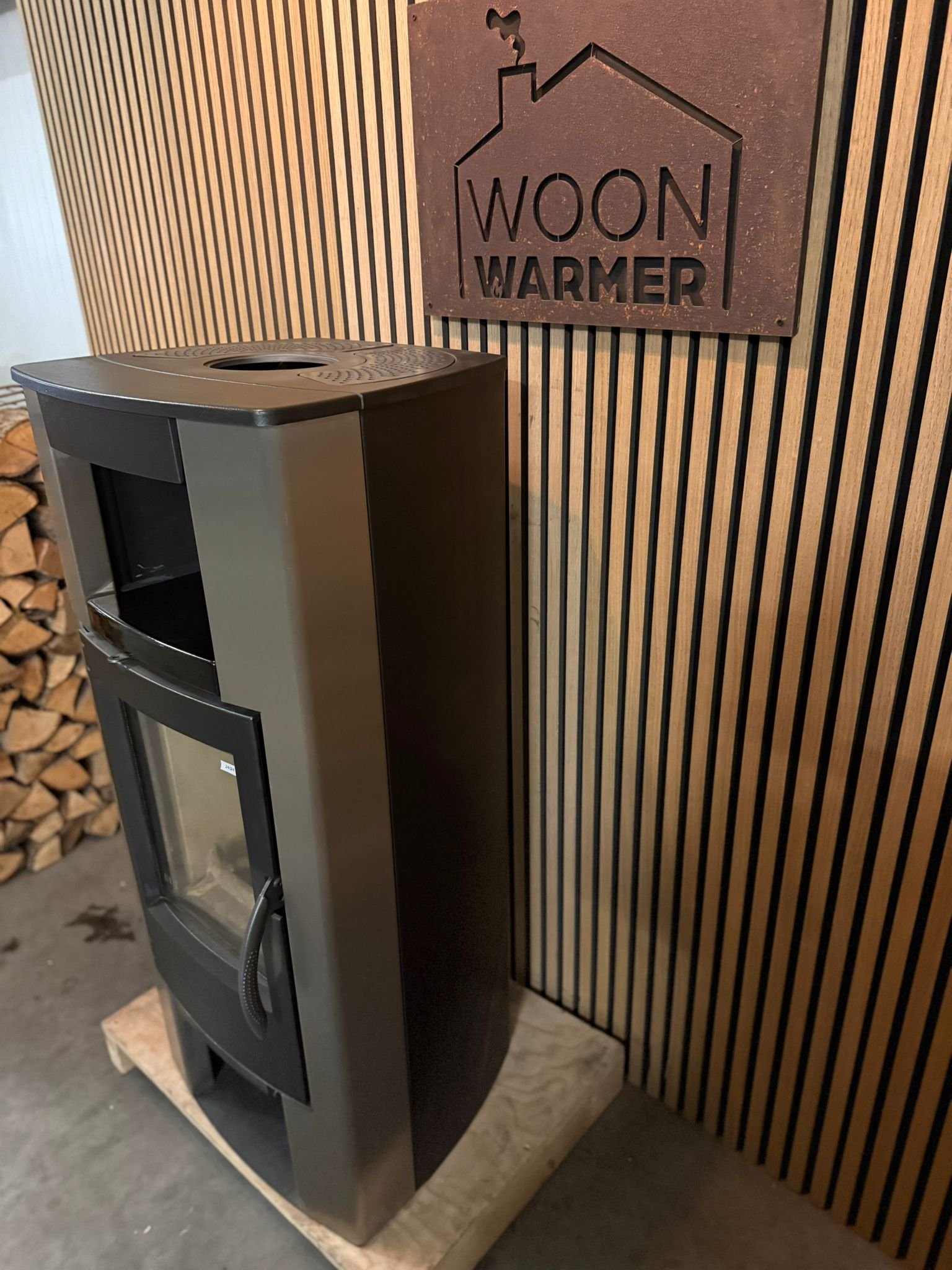 Robuuste houtkachel met nieuw binnenwerk - Afbeelding 4