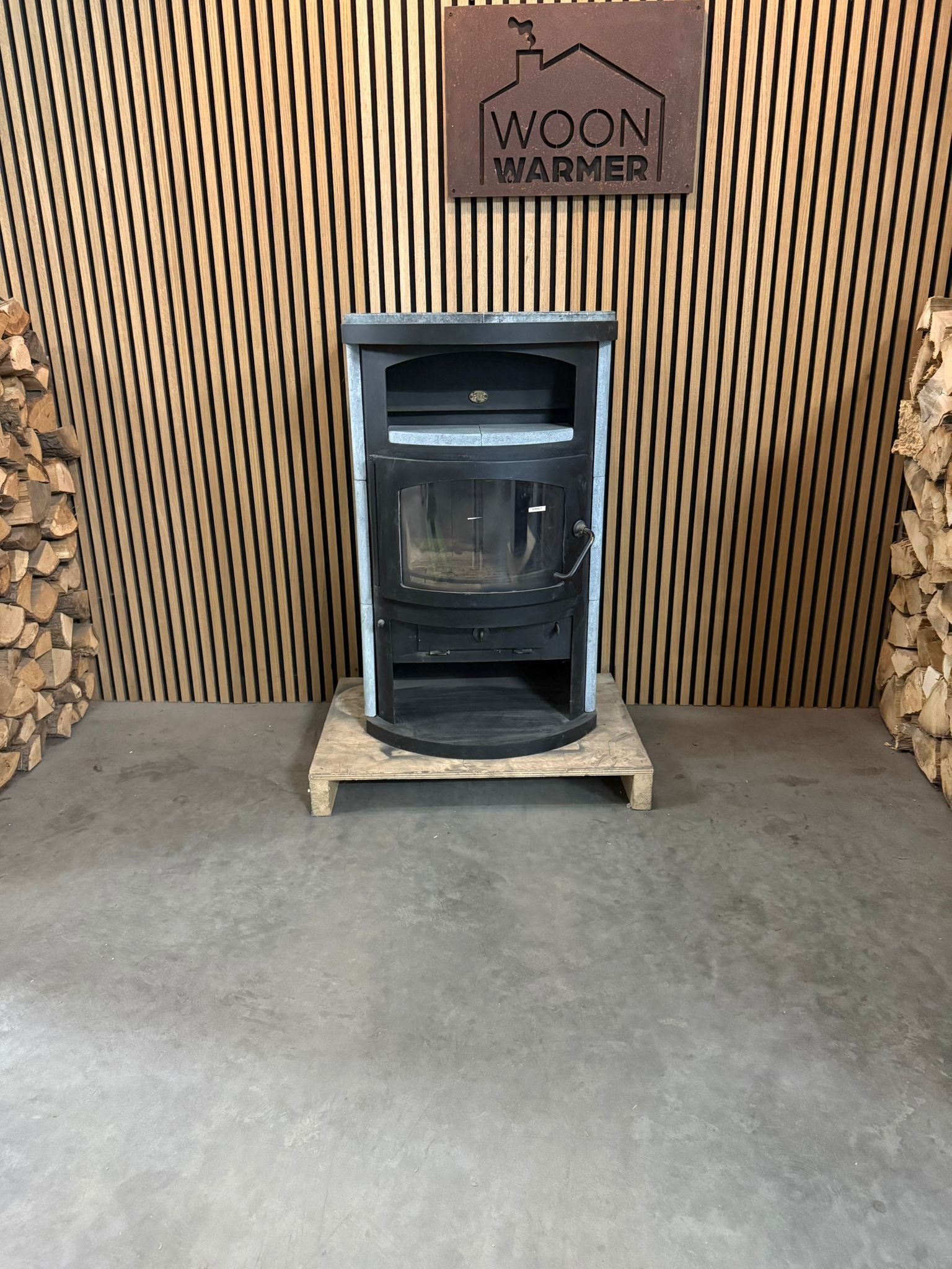 Speksteenkachel Techno