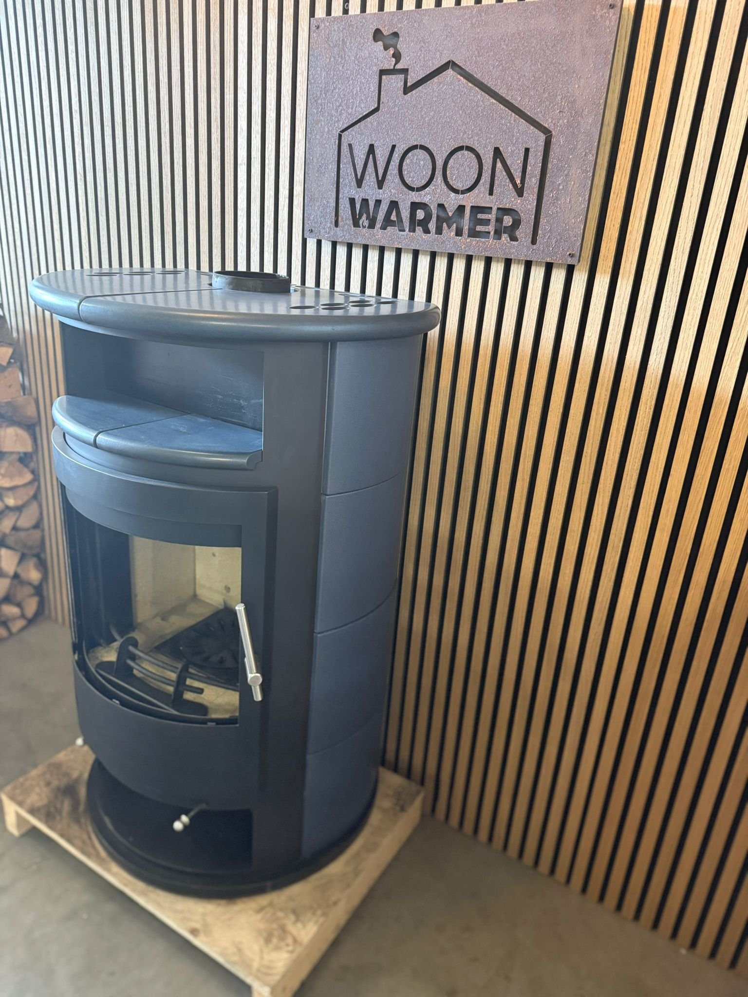 Hout cv kachel Drooff - Afbeelding 3