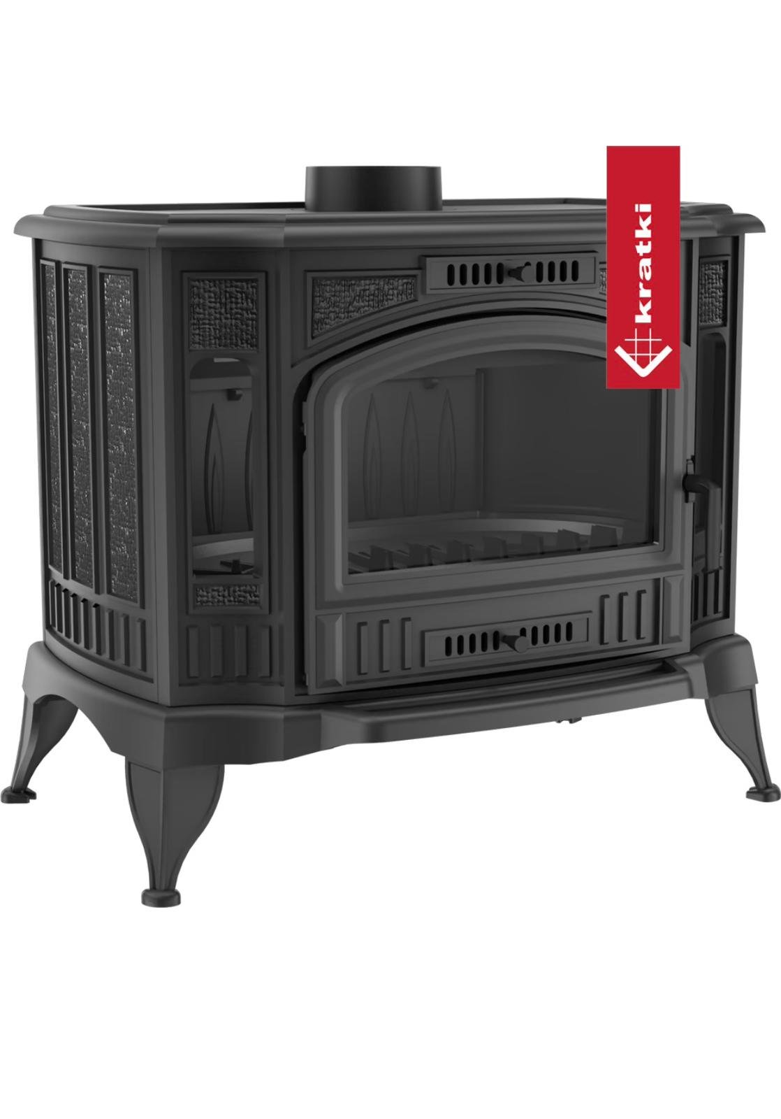 Gietijzeren houtkachel Koza k9
