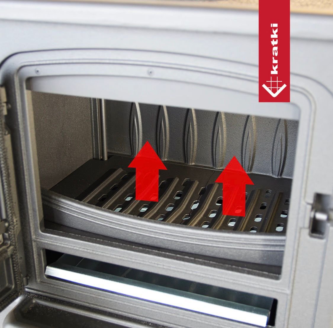 Tunnelhaard gietijzeren houtkachel - Afbeelding 5