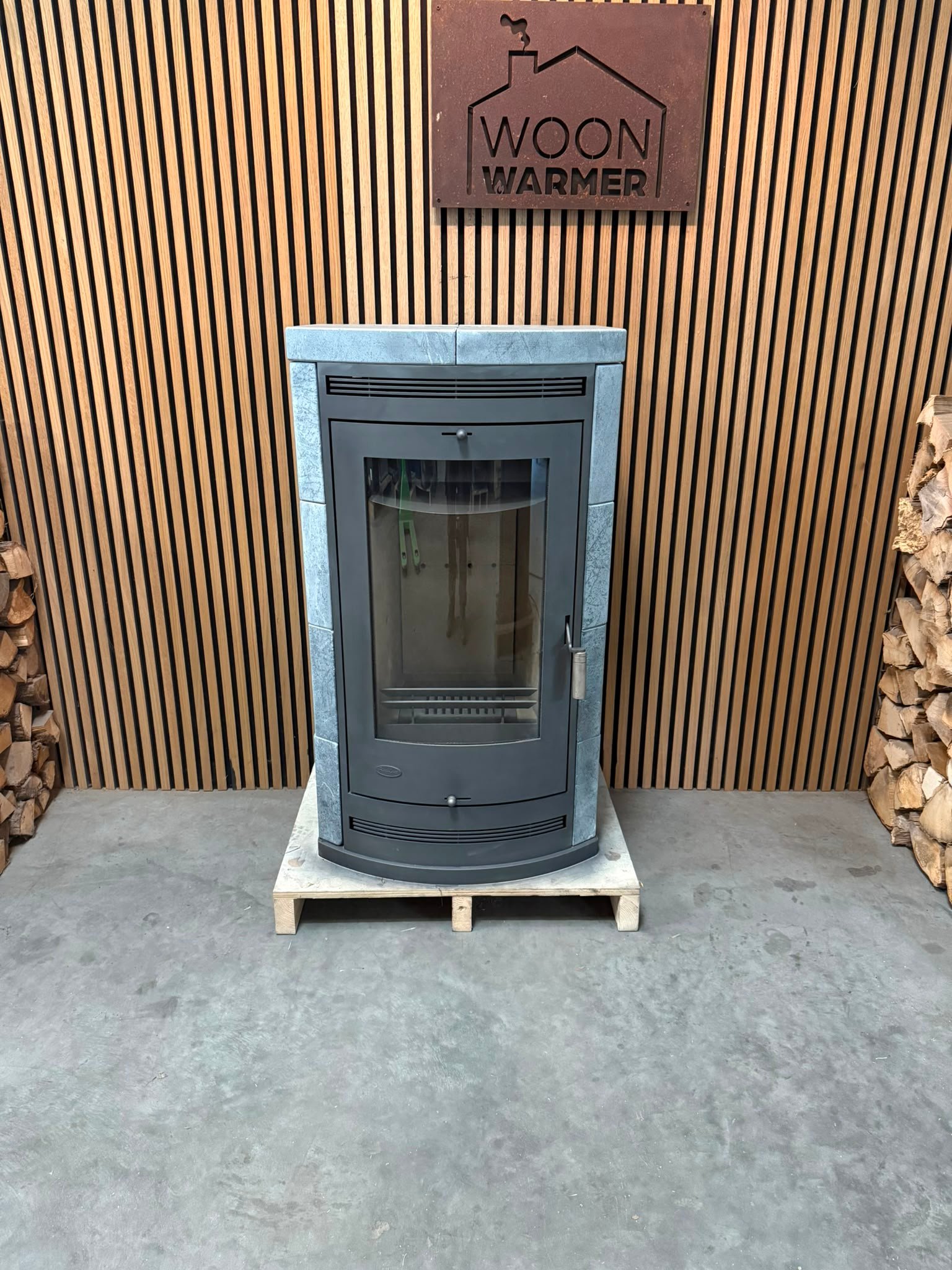 Speksteenkachel Fireplace