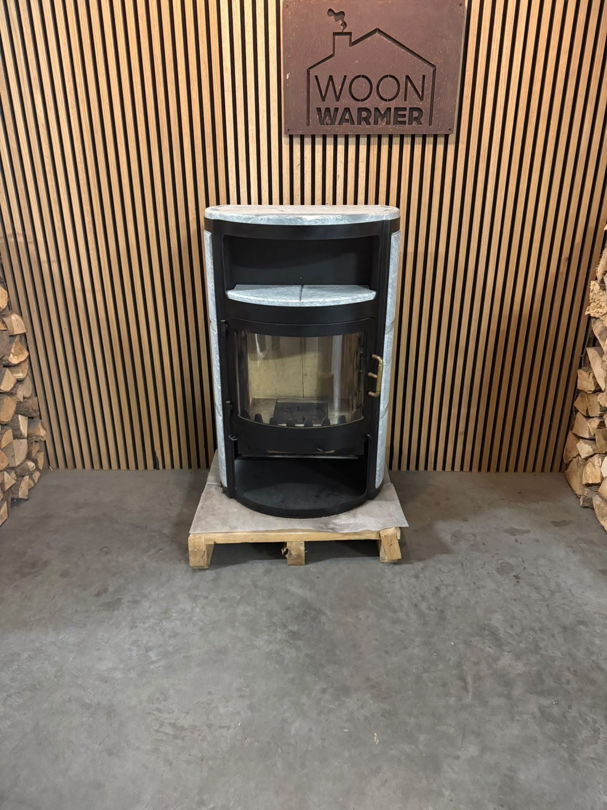 Skantherm Speksteenkachel