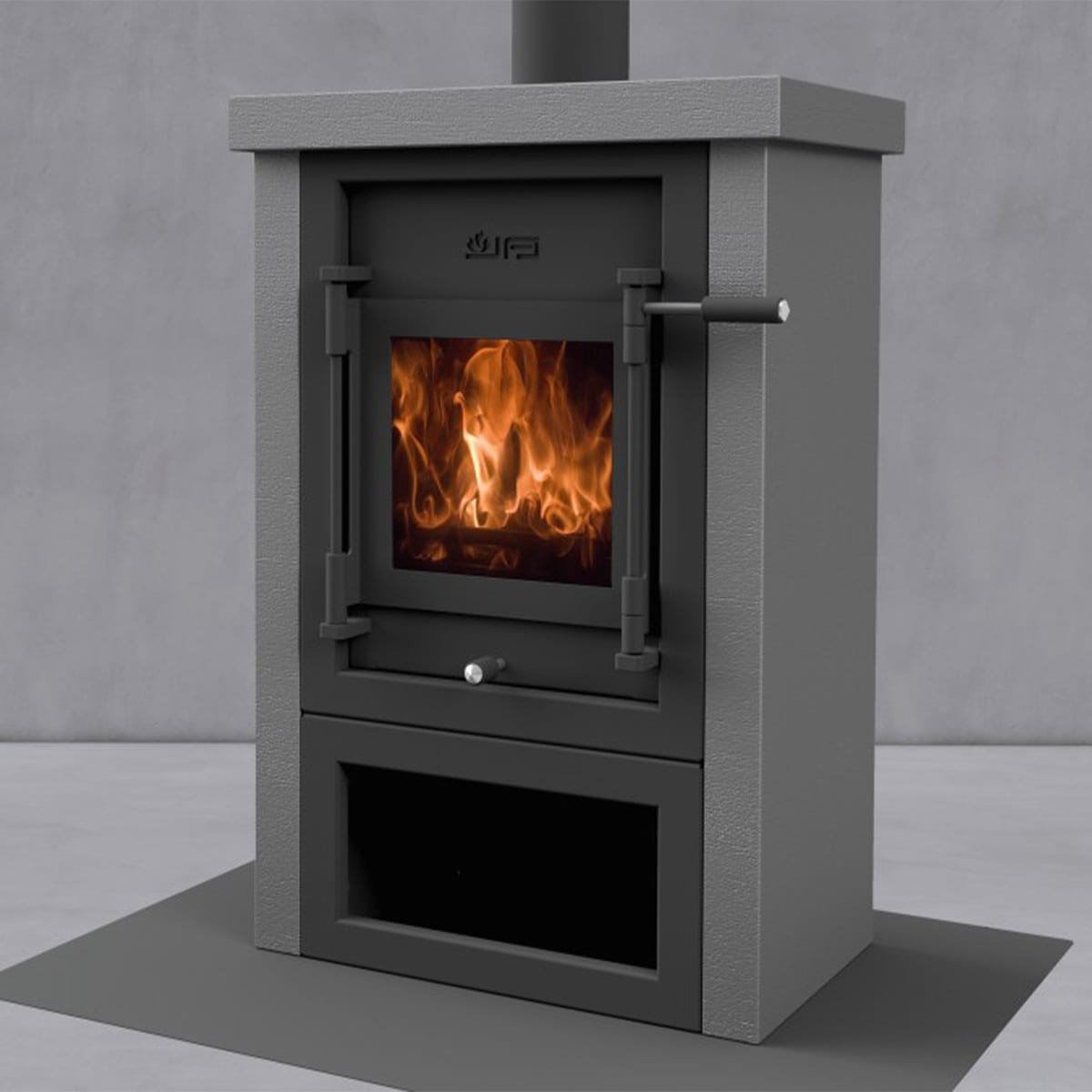 JAcobus 6 Kwadraat beton front - Afbeelding 2