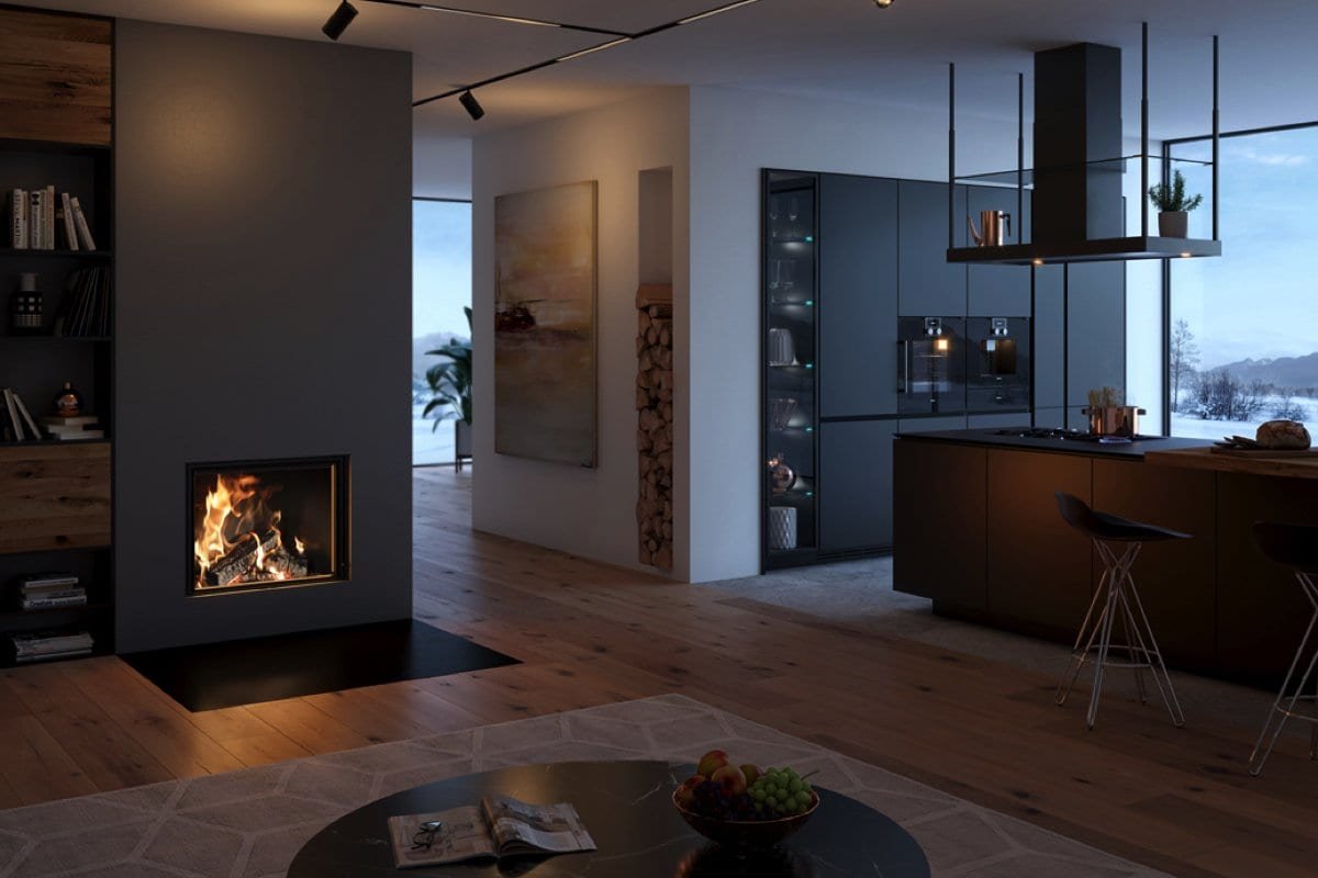 Spartherm Linear Front 74x62 (vaste greep)