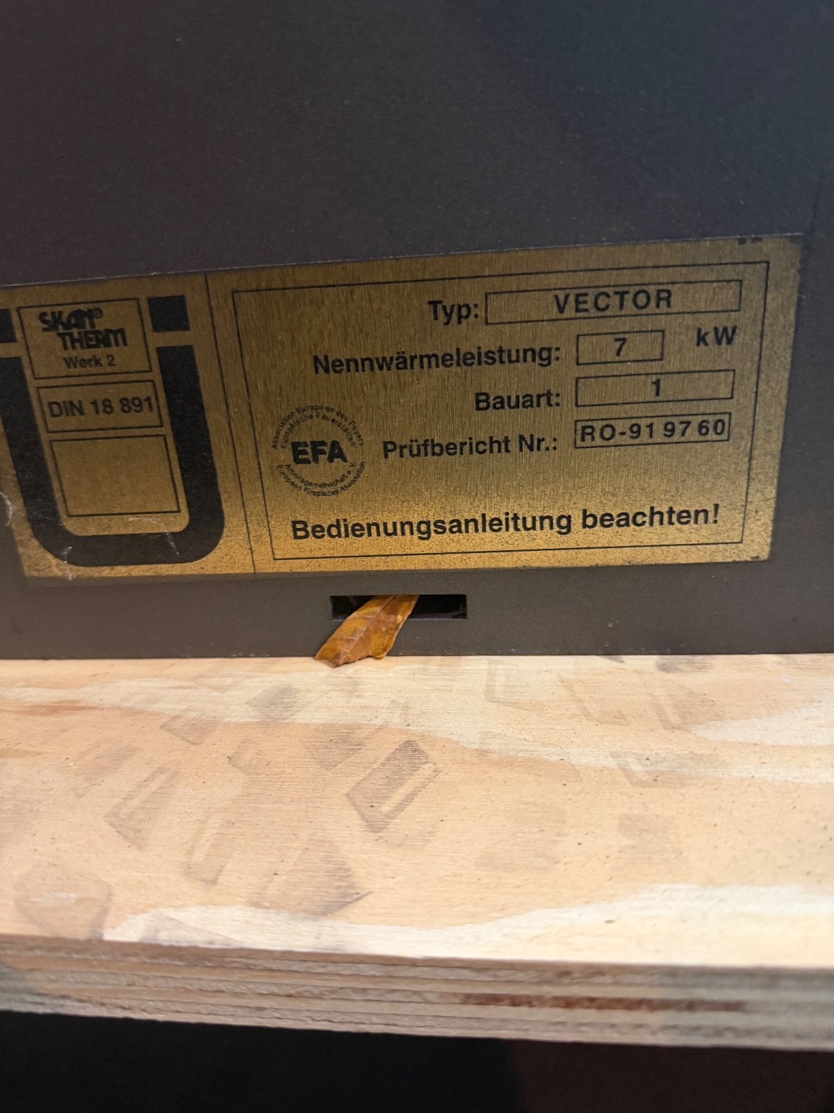 Skantherm Speksteenkachel - Afbeelding 5